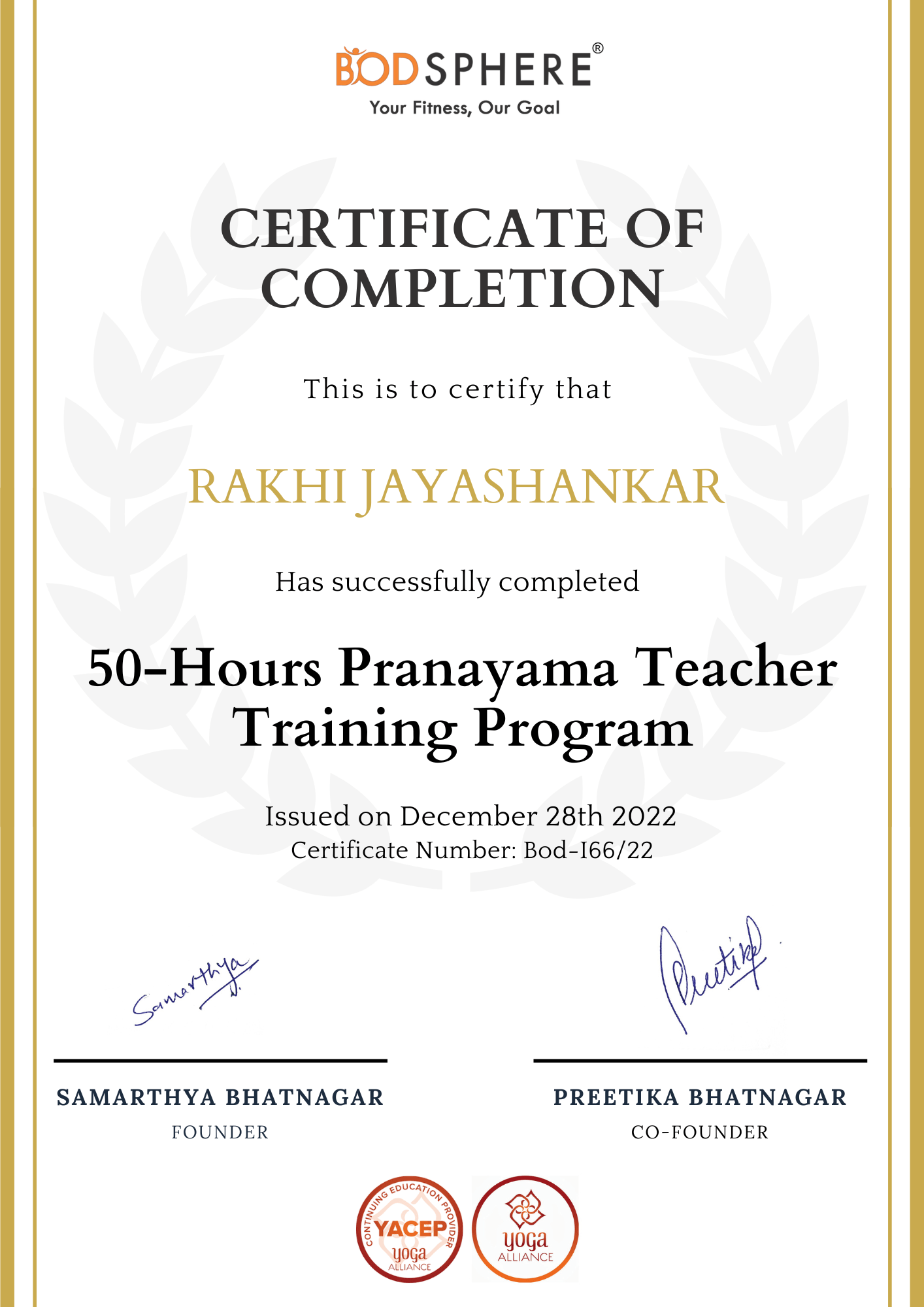 Pranayama Teacher